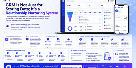 CRM is Not Just for Storing Data; It’s a Relationship Nurturing System